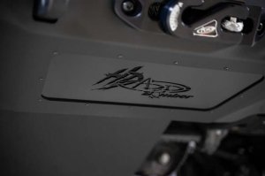 Chevrolet Silverado 2500 Bumper - Front - Addictive Desert Designs - Bomber HD - Hammer Black with Satin Black panels - `20-`27 Chevrolet Silverado 2500 Bumper - Front - Addictive Desert Designs - Bomber HD - Hammer Black with Satin Black panels - `20-`27